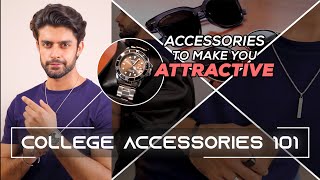 10 BUDGET ACCESSORIES MEN NEED IN COLLEGE 2023  MENS ACCESSORY [upl. by Aeikan]