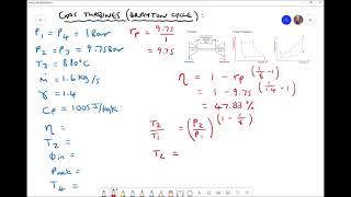 Simple Cycle Gas Turbine Efficiency and Net Power Output [upl. by Rawde]