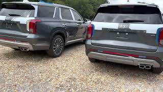 Calligraphy vs Limited 2023 Hyundai Palisade in Steel Graphite [upl. by Eeryn]