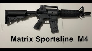 Matrix Sportsline M4 with G2 Gearbox Review Airsoft Rifle [upl. by Laure797]