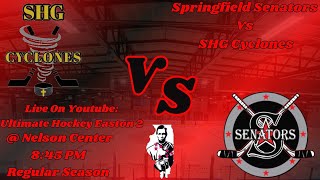 Springfield Senators Vs SHG Cyclones 111324 Regular Season [upl. by Rebmyt]