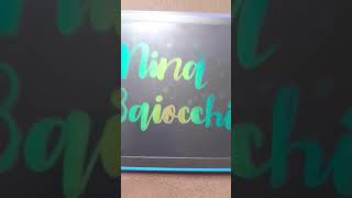 Lettereing da ninabaiocchi lettering shorts dependênciaemocional [upl. by Niamrej]