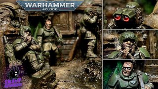 Trench Life  Building a Warhammer 40k Cadian Diorama [upl. by Remde]