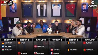 DR Sports react to England’s Euro 2024 group [upl. by Adile]