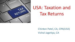 Overview of USA Taxation and Tax Return Forms [upl. by Llerahs186]