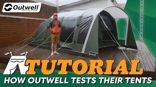 How do Outwell Test their Tents [upl. by Nivart714]