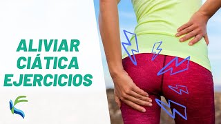 EJERCICIOS para aliviar CIÁTICA  Fisiolution [upl. by Airahs]