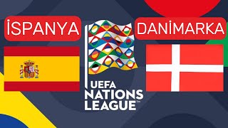 İspanya  Danimarka  UEFA Uluslar Ligi 20242025 Destansı Maç Özeti [upl. by Berri]