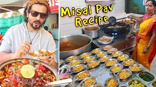 How to make MisalPav  Street Food Recipe of Misal Pav  FoodTour Lonavla  My Kind of Productions [upl. by Morette782]