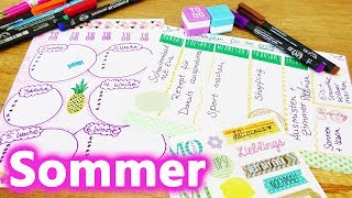 DIY für die Ferien  To do Liste selber machen  Woche planen  Langeweile in den Sommerferien [upl. by Htinnek439]