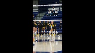 Starck to Starck vs Iowa  Penn State Volleyball [upl. by Nosyt285]