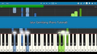 Jalur Gemilang Piano Tutorial [upl. by Yortal]