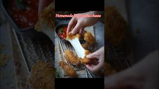 Homemade mozzarella cheese recipe cheese recipefood [upl. by Eylatan375]