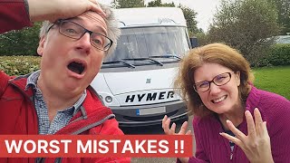 Worst Mistakes Weve Made While Motorhoming [upl. by Elsie]