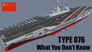 Chinas Type 076 Will Be Unlike Any Other Aircraft Carriers [upl. by Dviad512]