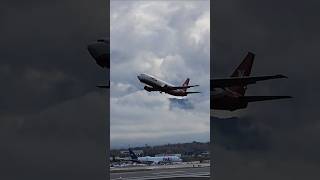 NORTHERN AIR CARGO 737 Freighter Takeoff Anchorage Airport Planespotting 737 [upl. by Ahsinod]