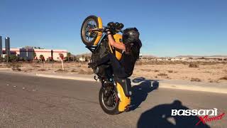 Promotional Video of Smashstunts on the Sportster and Grom with Bassani Xhaust [upl. by Eckhardt332]