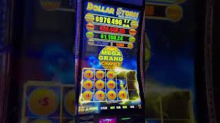 Lucky Mega Grand Jackpot Chance at Dollar Storm at Winstar world casino We ❤️ [upl. by Ryun759]