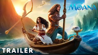 MOANA Live Action  Concept Trailer 2024 Dwayne Johnson Auliʻi Cravalho  Disney [upl. by Maroj]