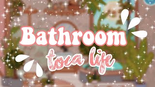 DECORAÇÃO TOCA LIFE WORLD BANHEIRO  DECORATION TOCA LIFE WORLD BATHROOM 🥨 [upl. by Hedda565]