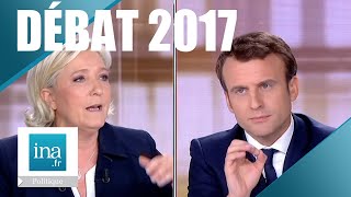 Débat 2017 entre Marine Le Pen et Emmanuel Macron résumé en 15 minutes  Archive INA [upl. by Jecho434]