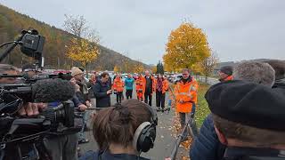 Elbbrücke Bad Schandau Ganze Presseerklärung zur aktuellen Situation 07112024 2901 min SD HD 4K [upl. by Yvonner]