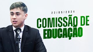 NIKOLAS FERREIRA  Comissão de Educação 22052024 [upl. by Chamberlain]