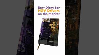 hgv drivers diary 2025 presentation hgvdrivers hgv lorrytruck [upl. by Ahseile]