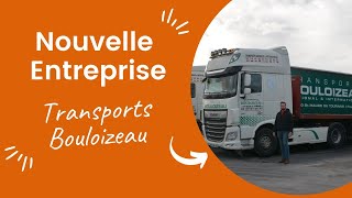 Une nouvelle entreprise à SainteMauredeTouraine  les Transports Bouloizeau [upl. by Pelagi]