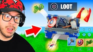 The ONE AVENGERS CHEST Challenge in Fortnite [upl. by Joachima]