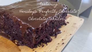 Hersheys “Perfectly Chocolate” Chocolate Cake [upl. by Kaz]