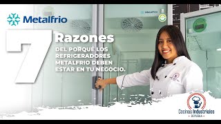 razones para comprar un refrigerador MetalFrioCocinas Industriales de Puebla [upl. by Ahseyd]