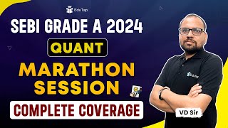 Marathon Series for SEBI Grade A 2024  SEBI Revision MCQs  SEBI Phase 1 amp 2 Syllabus Preparation [upl. by Azriel]