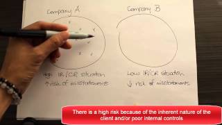 The basic workings of the Audit Risk Model [upl. by Aehc]