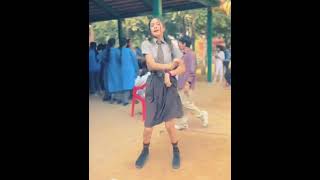 Village dances girl short video school [upl. by Diver]