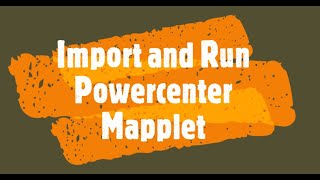 IICS  Import and Use Powercenter Mapplet in in Informatica Cloud  IDMC [upl. by Charry]