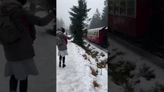 Brockenbahn im HarzWandern im Winter ❄️ 2020 [upl. by Haidebej]