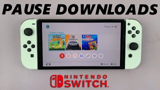 How To Pause Download On Nintendo Switch [upl. by Louie170]