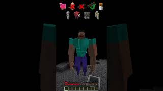 Cave Fall vs Different Mobs meme minecraft shorts [upl. by Olifoet]