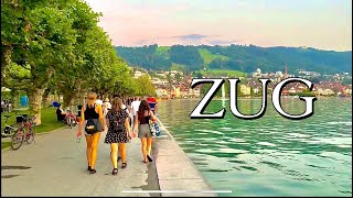 Zug Switzerland 🇨🇭 1080p60 [upl. by Farhsa]