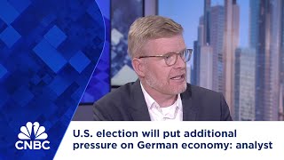 US election will put additional pressure on German economy analyst [upl. by Moody]