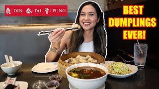 DIN TAI FUNG Has The BEST Taiwanese Dumplings In The World [upl. by Iluj]