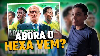 ♫ AGORA VAI BOA SORTE DORIVAL BORA BRASIL  HENZO TV [upl. by Benji]