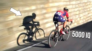 Vincenzo Nibalis GENIUS Descent off the Poggio  Milano Sanremo 2018 [upl. by Myrta]