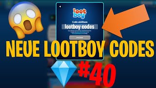 💎💰 Alle neuen LOOTBOY CODES im Mai 💰💎 40 [upl. by Lanrev]