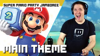 Super Mario Party Jamboree Main Theme On Drums [upl. by Yerot447]