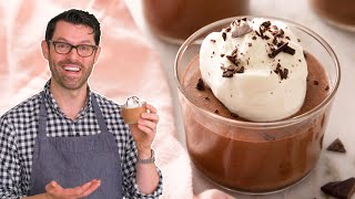 The BEST Chocolate Mousse Recipe [upl. by Ahseikan]