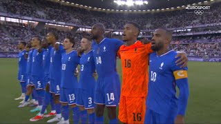 France National Anthem vs Argentina  Olympic Paris 2024 Quarter Final [upl. by Suivart]