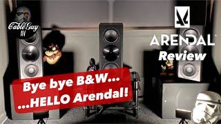 Arendal Sound 1723 S THX REVIEW  vs BampW 600 Series  arendalsound [upl. by Martainn995]