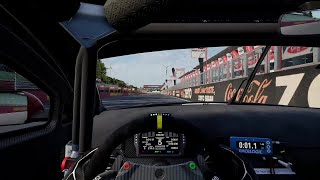 ACC Zolder Aston Martin Vantage V12 GT3 2013 Dry Beginner Track Guide [upl. by Abbott]